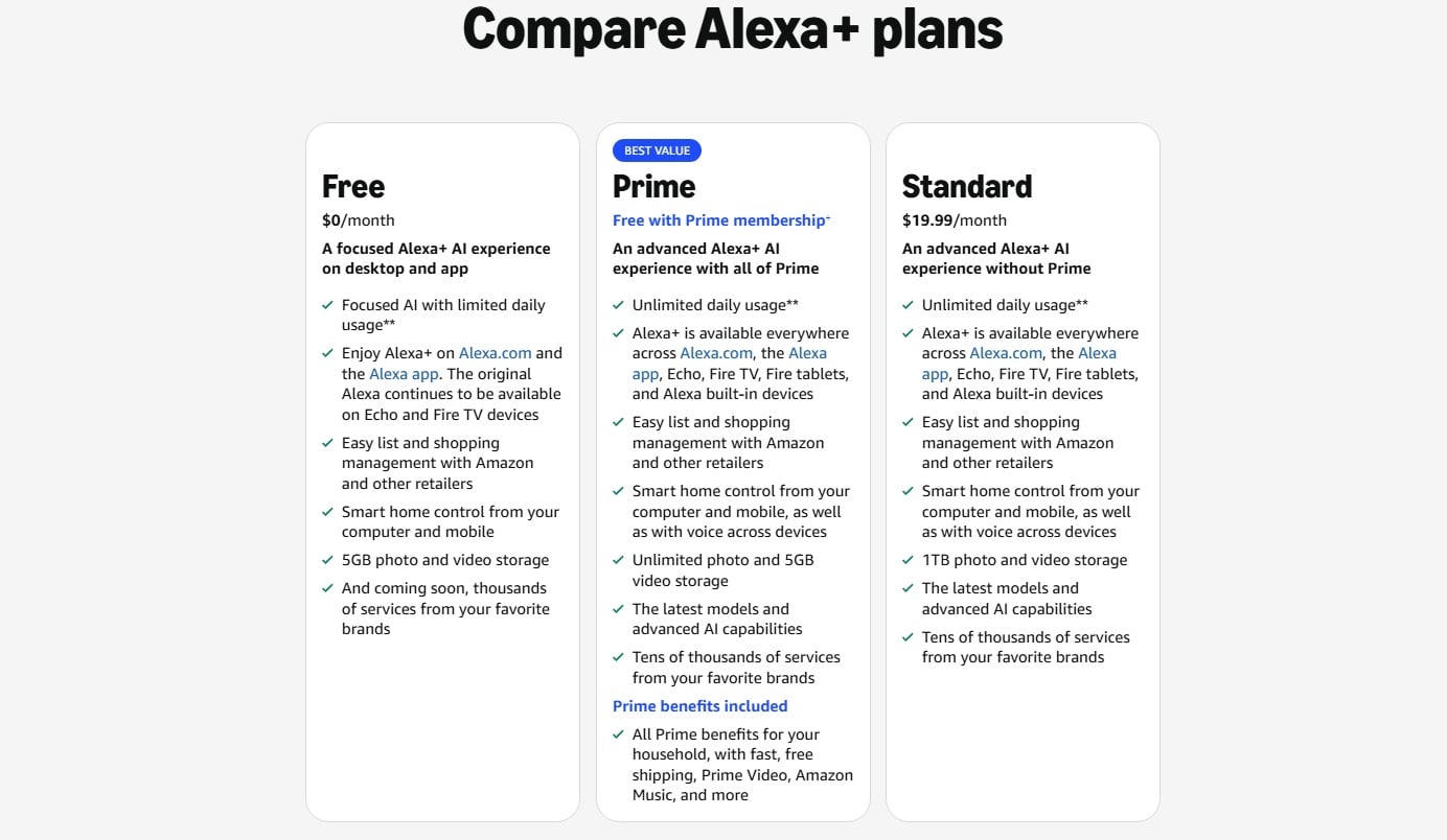 alexa+ subscription