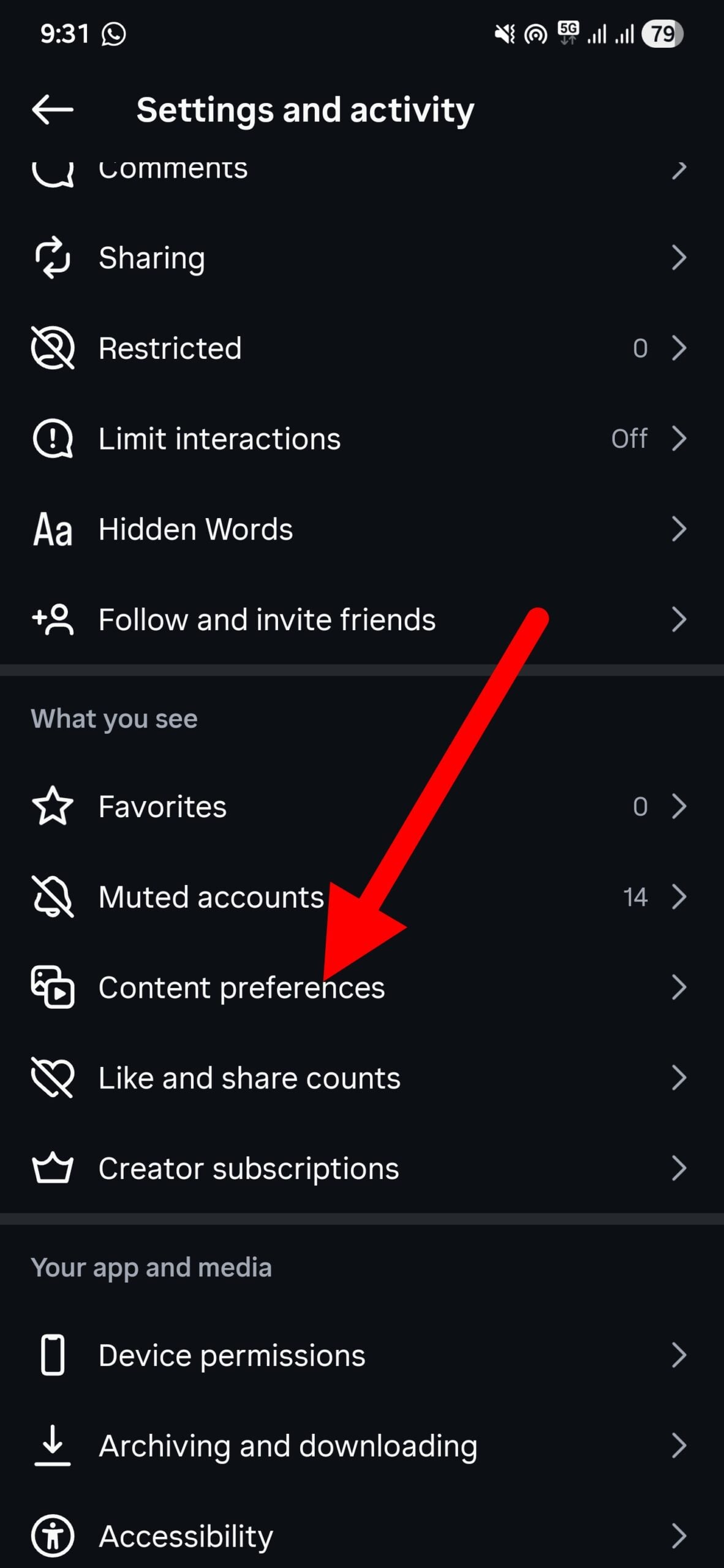 content preferences scaled content-preferences