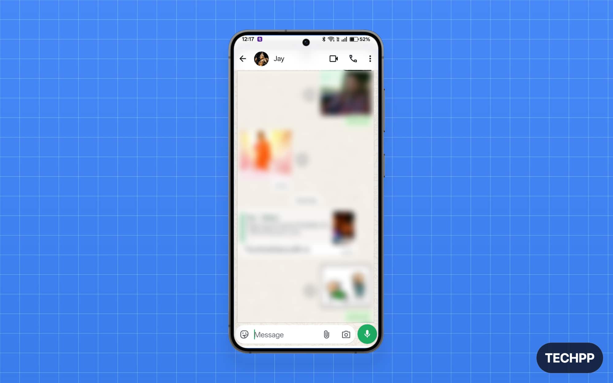 open any chat