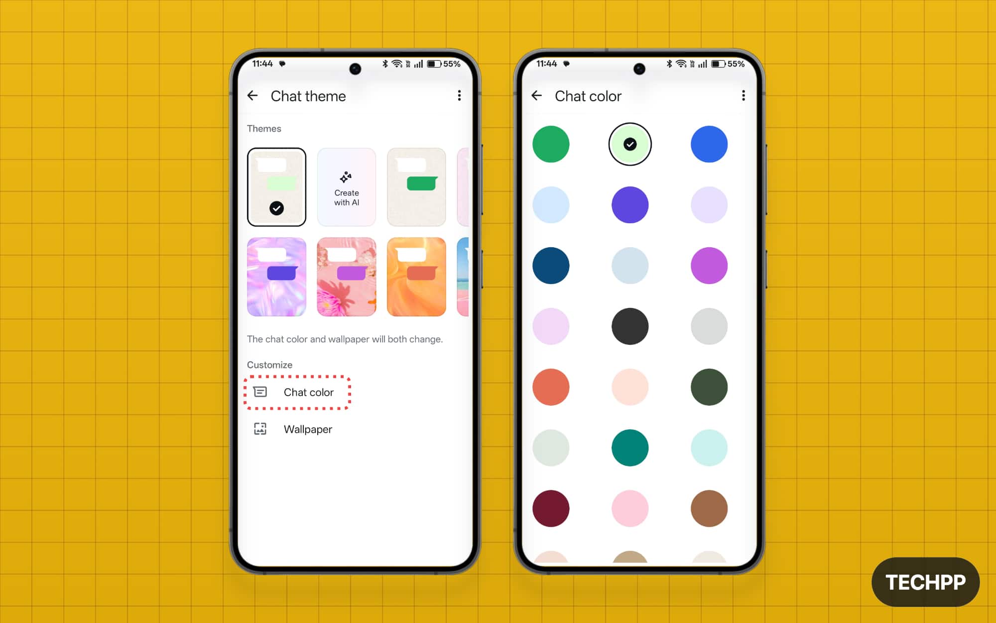 set chat color