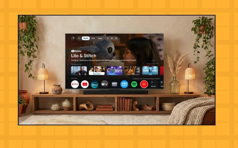 Gemini controls for Google TV