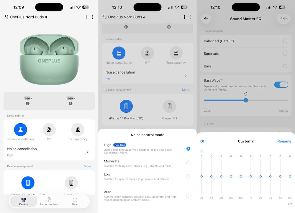 OnePlus Nord Buds 4 app
