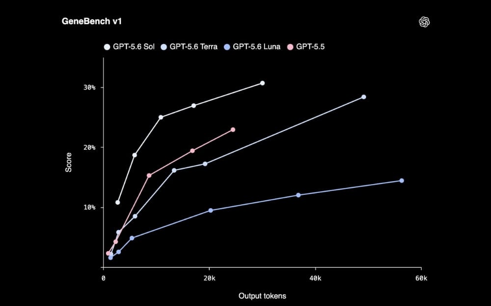 OpenAI GPT 5.6 benchmarks