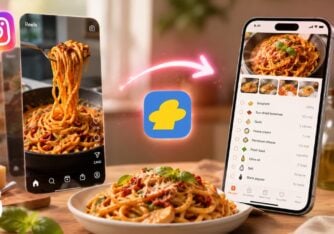 Recime Turn Instagram reels to Recipes