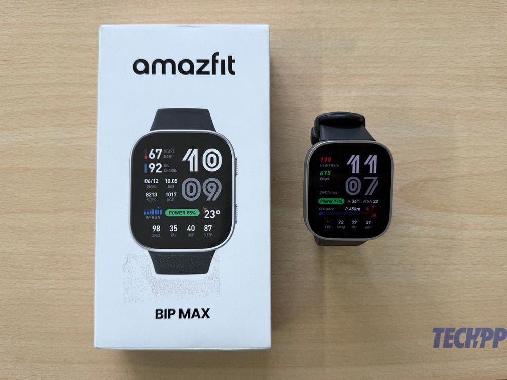 Amazfit Bip max Review