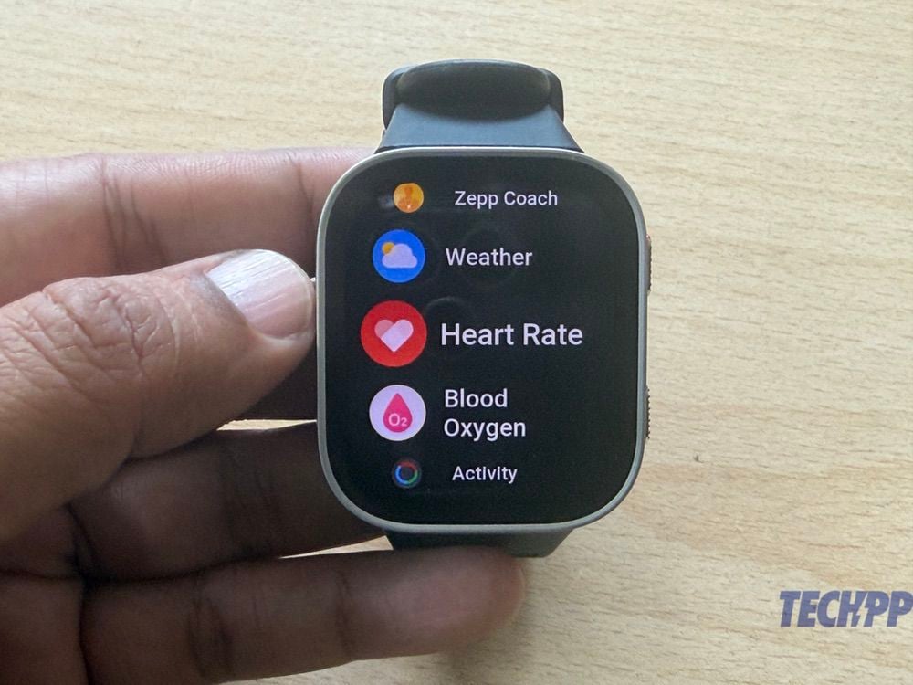 Amazfit Bip max fitness