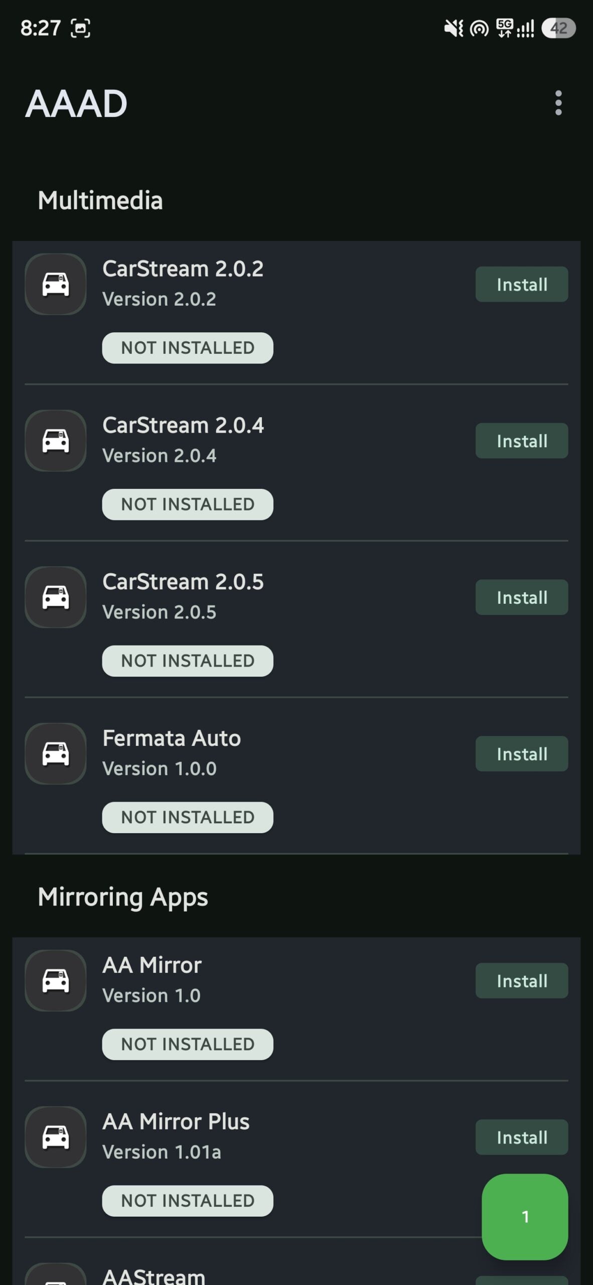 fermata-auto-aaad-interface