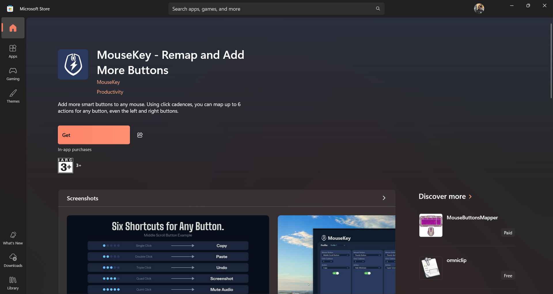 mousekey-microsoft-store