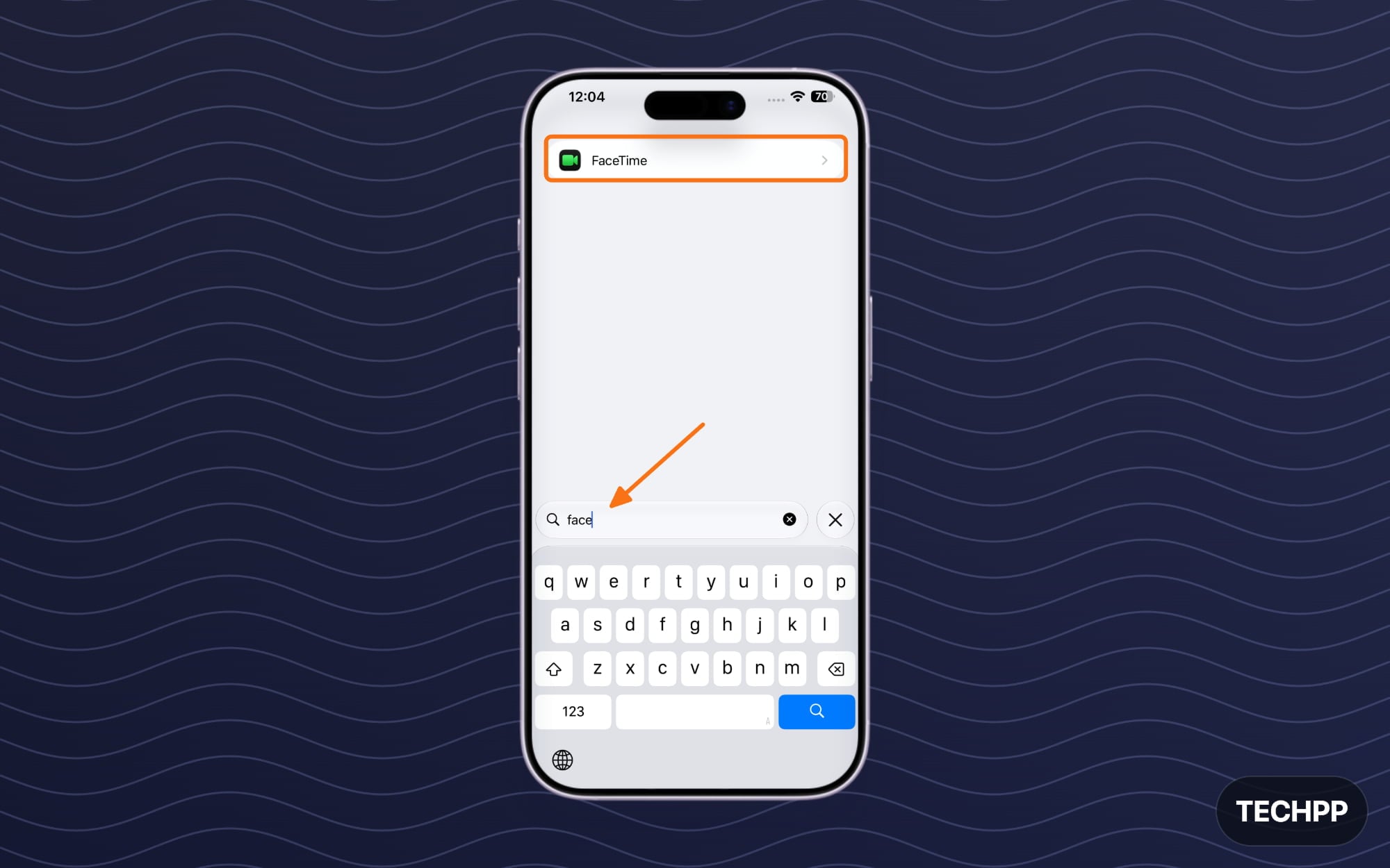 Factime app on iPhone