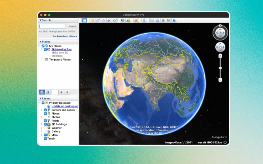 Google Earth Pro Desktop App