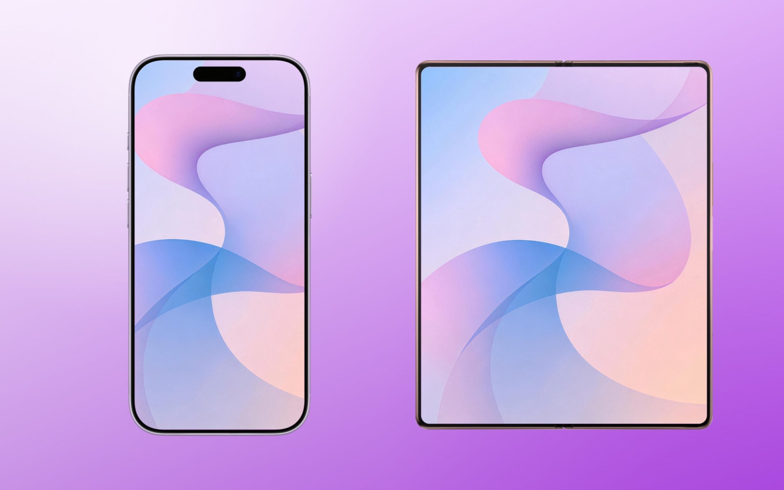 Pastel Wallpaper PREVIEW ON iPhone + Galaxy Fold