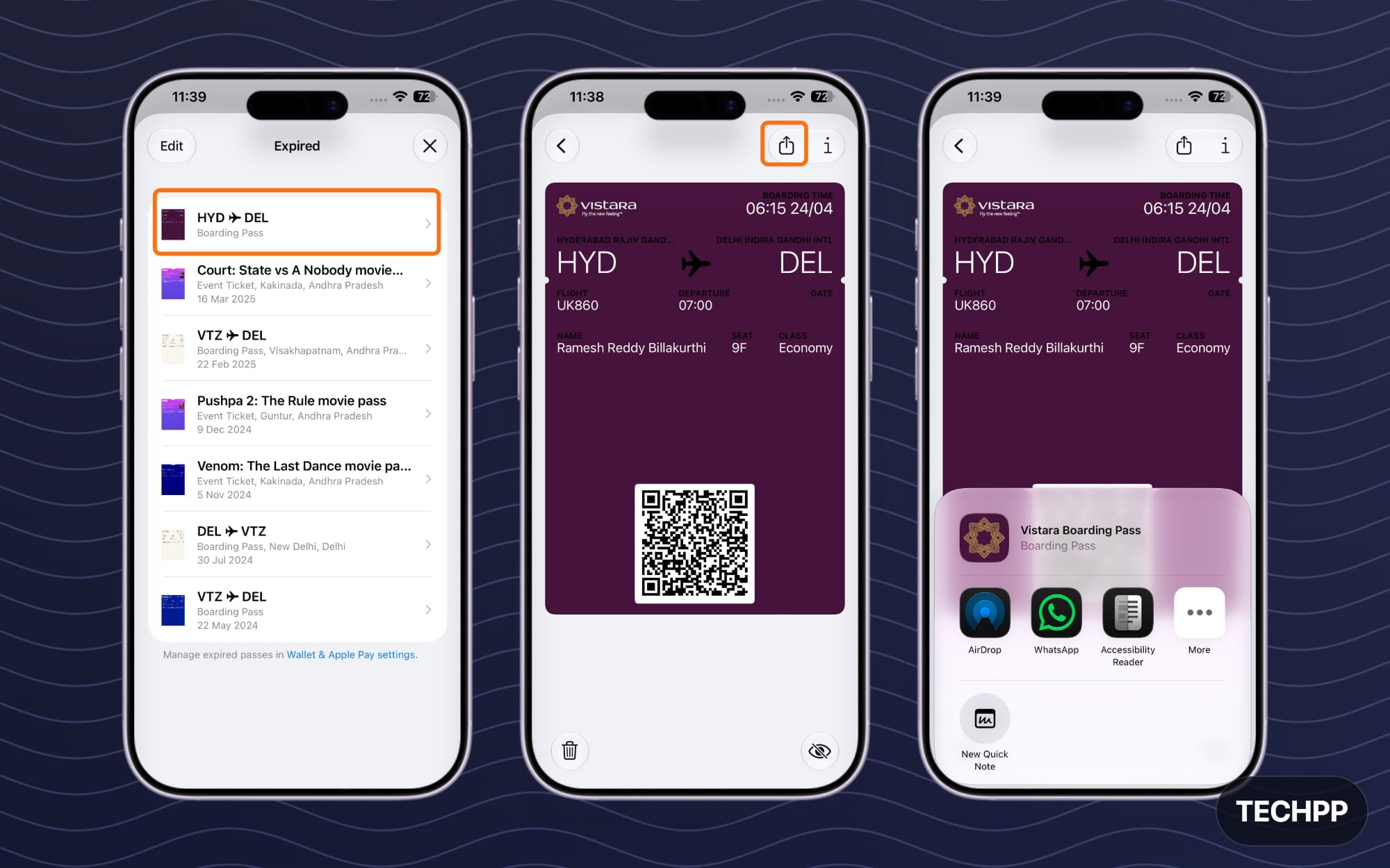 Save apple wallet cards manually on your iPhone