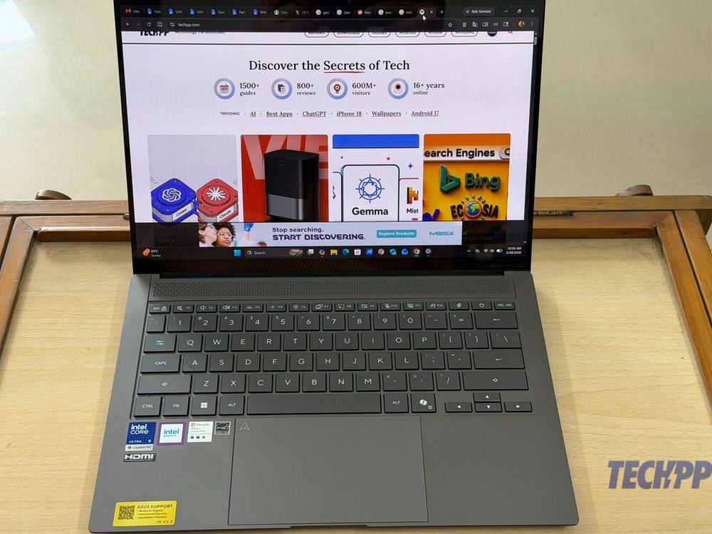 Asus Zenbook S14 2026 specs