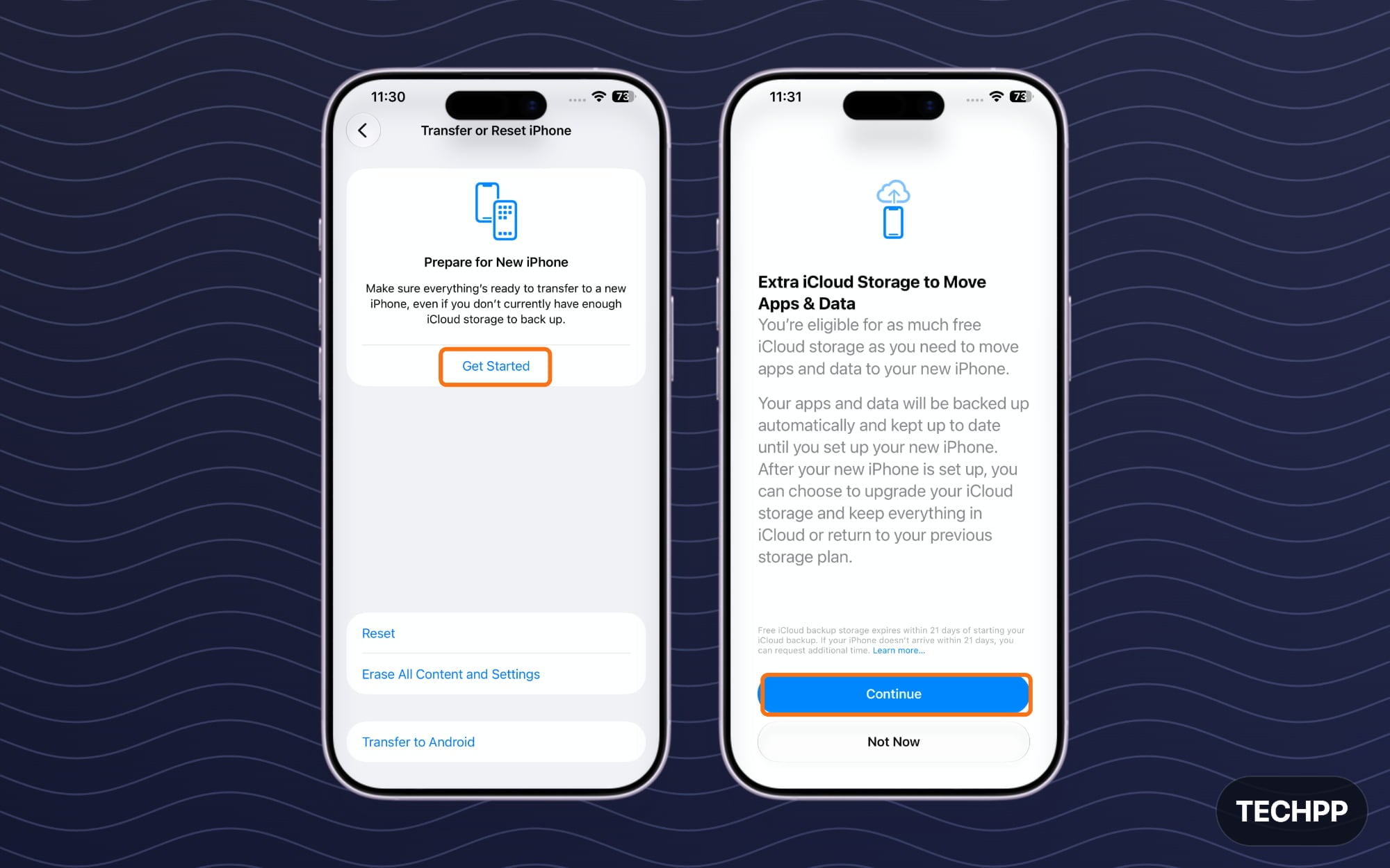 prepare for new iPhone option